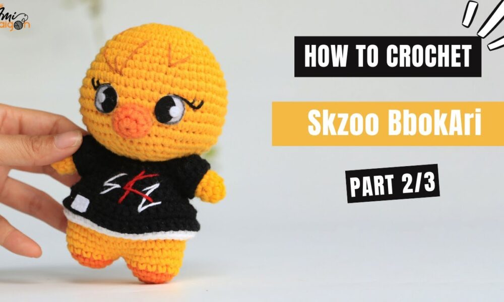 #484 | SKZOO BbokAri Amigurumi (2/3) | How To Crochet Animals Amigurumi ...